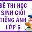 Đề Thi Hsg Tiếng Anh Lớp 6 Có File Nghe