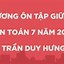 Ôn Tập Thi Giữa Kì 1 Toán 7