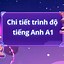 Trình Độ A1 Gồm Những Gì